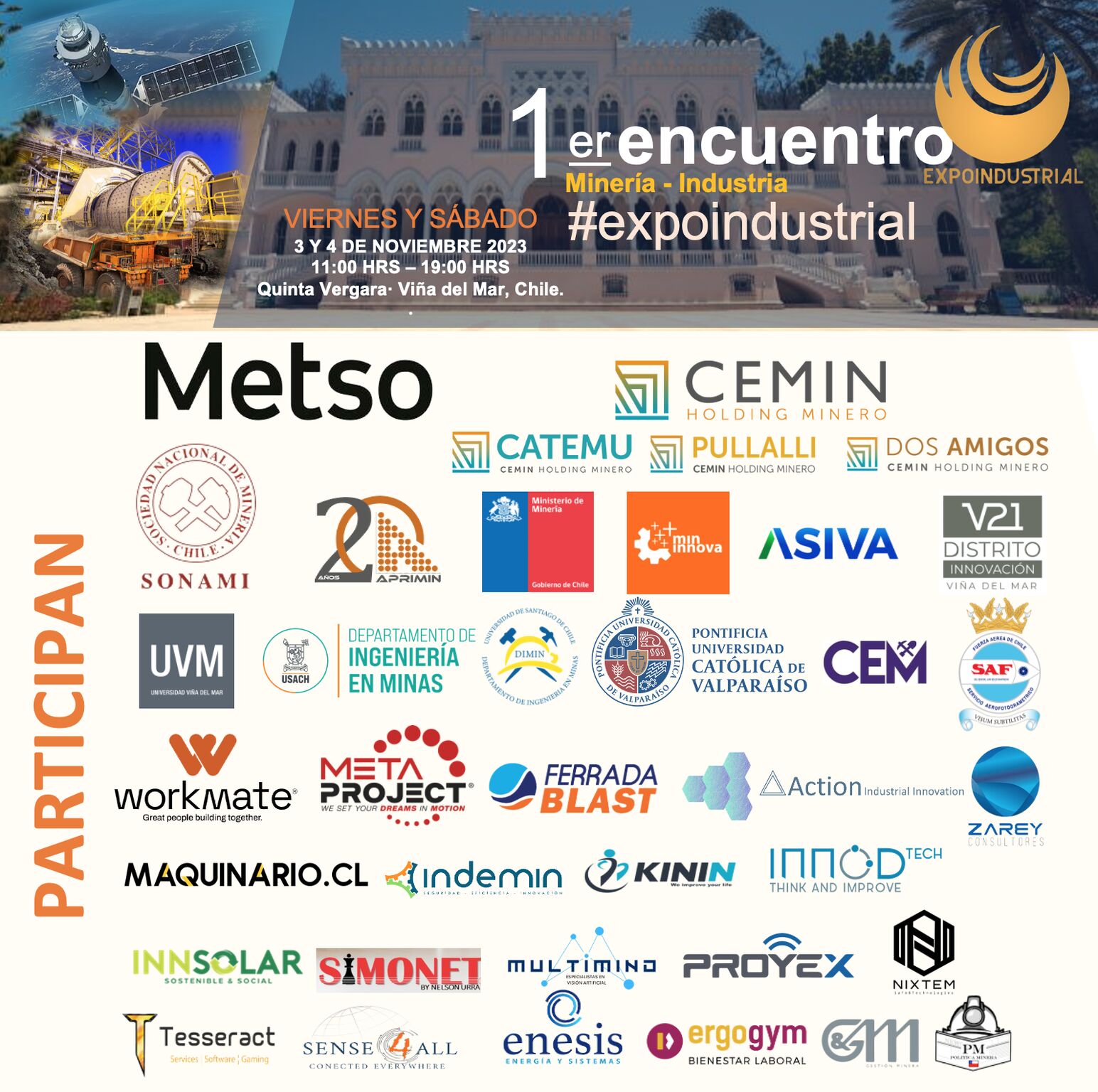 I Encuentro de la Industria Minera: Expoindustrial 2023