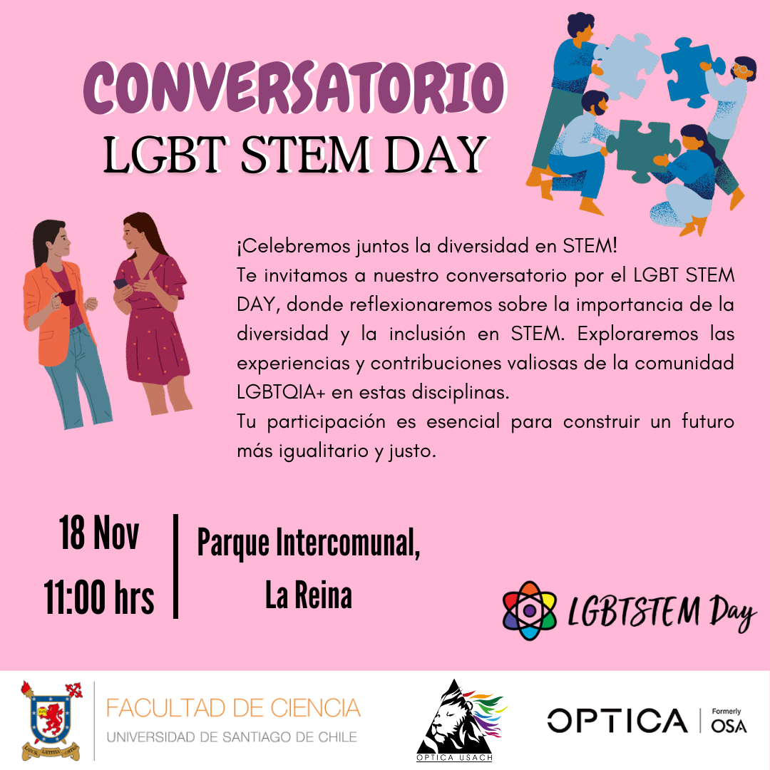 Conversatorio LGBTQIA+ STEM Day