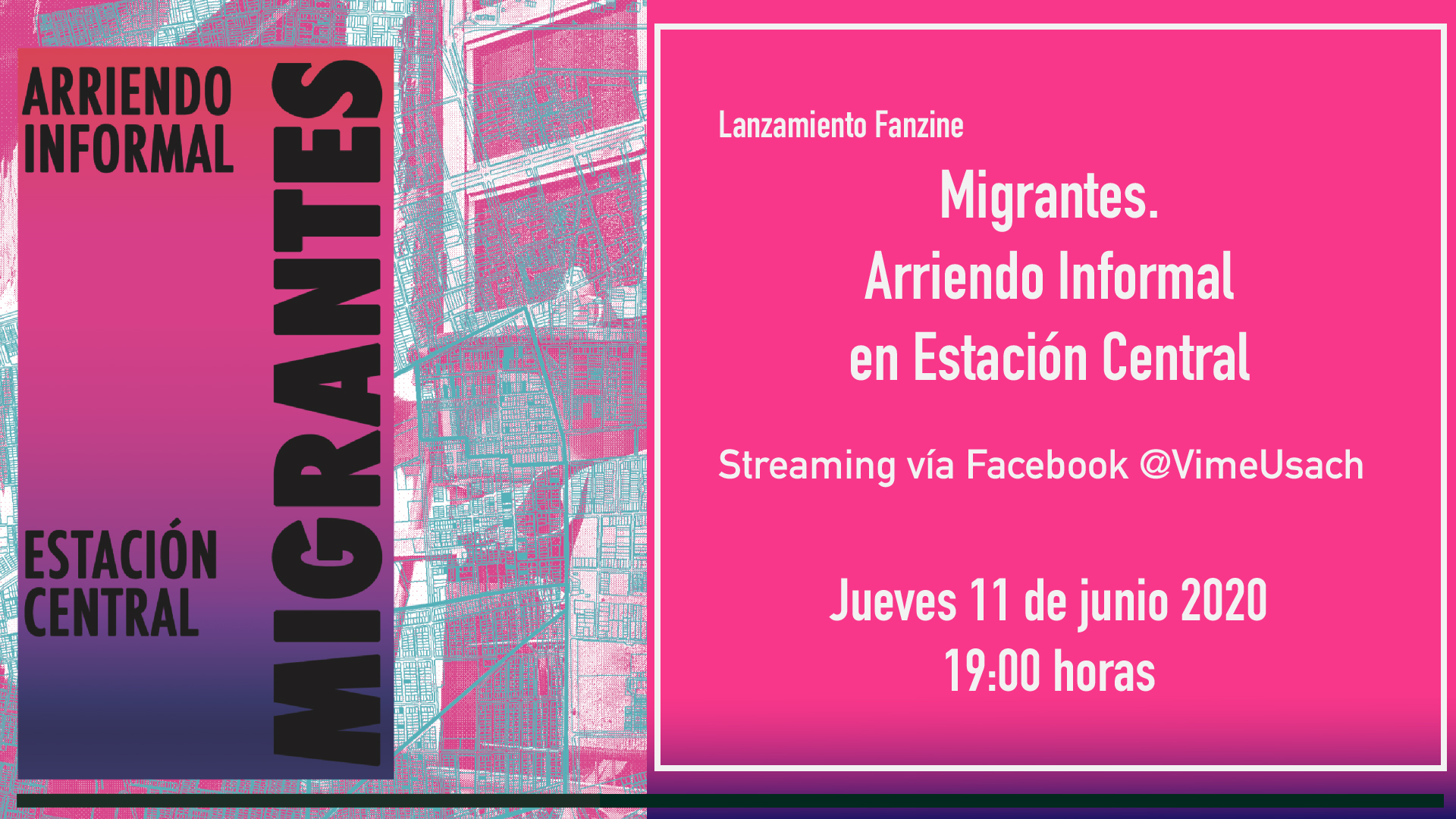 Lanzamiento digital Fanzine:  Migrantes Arriendo Informal en Estación Central