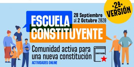 Inscripciones abiertas para segunda versión de la Escuela Constituyente