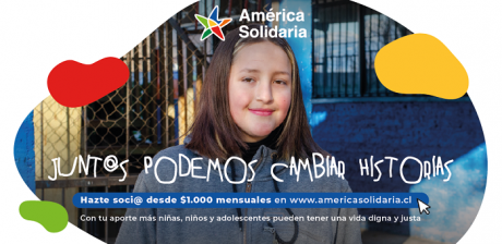 Campaña de socios/as de América Solidaria "¡Junt@s podemos cambiar historias!"