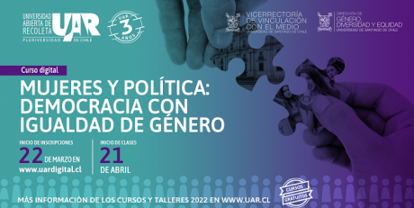 Inscríbete al curso Mujeres y Política: Democracia con Igualdad de Género