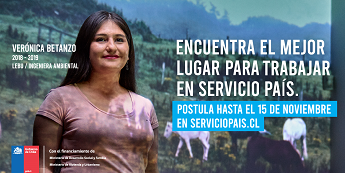 Comienzan las postulaciones para profesionales jóvenes en Servicio País: Encuentra "el mejor lugar para trabajar"