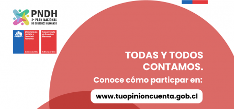 Proceso participativo del Segundo Plan Nacional de Derechos Humanos