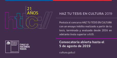 "Haz tu Tesis en Cultura" abre convocatoria 2019