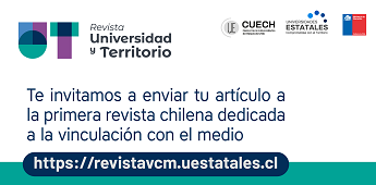 Envía tu artículo a la Revista Universidad y Territorio del CUECH