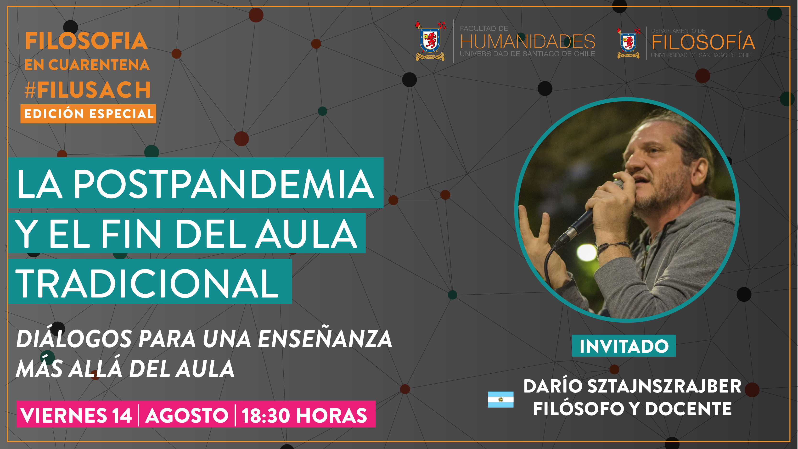 Charla virtual: La postpandemia y el fin del aula tradicional
