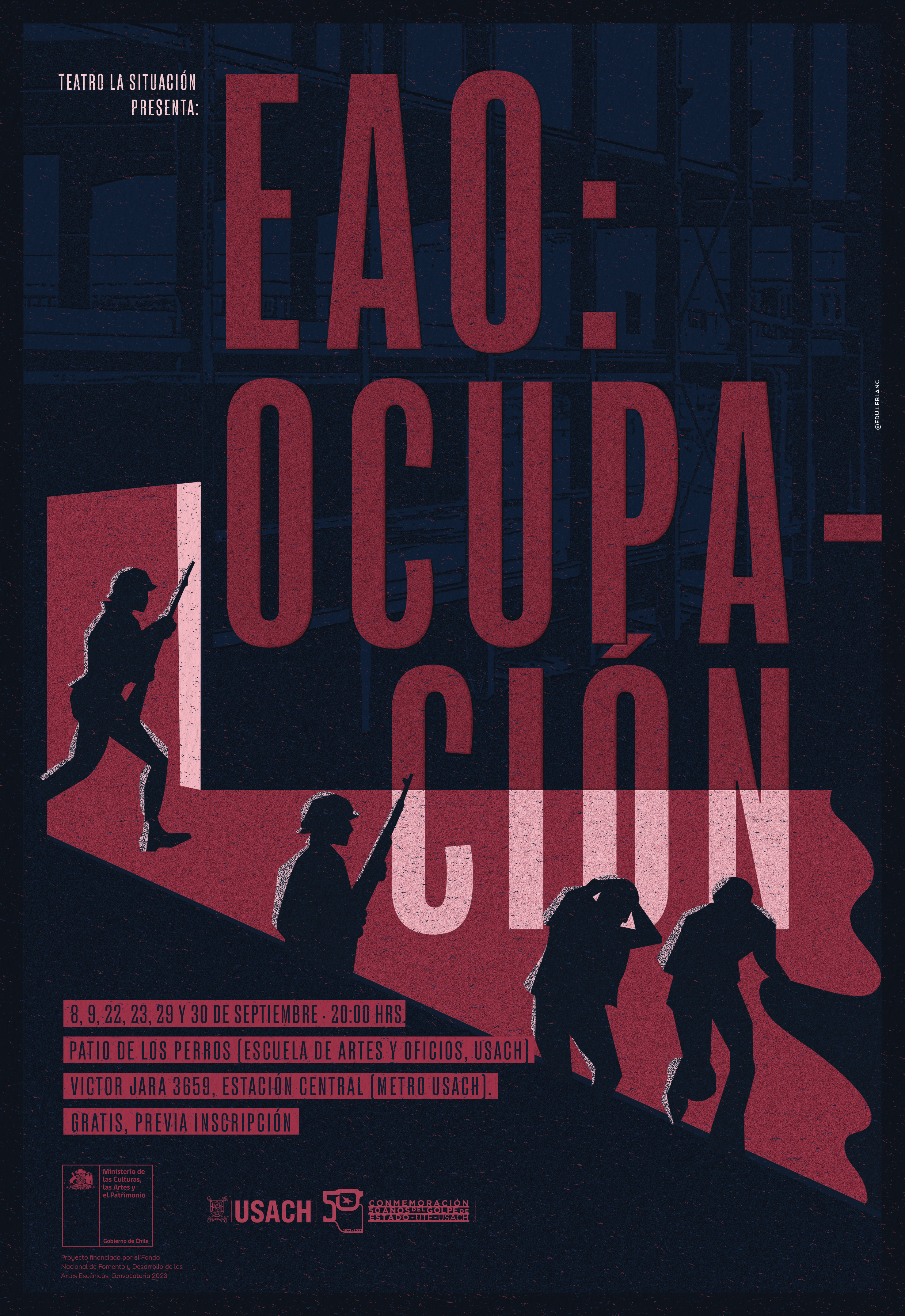 Presentaciones de la obra "EAO: Ocupación"