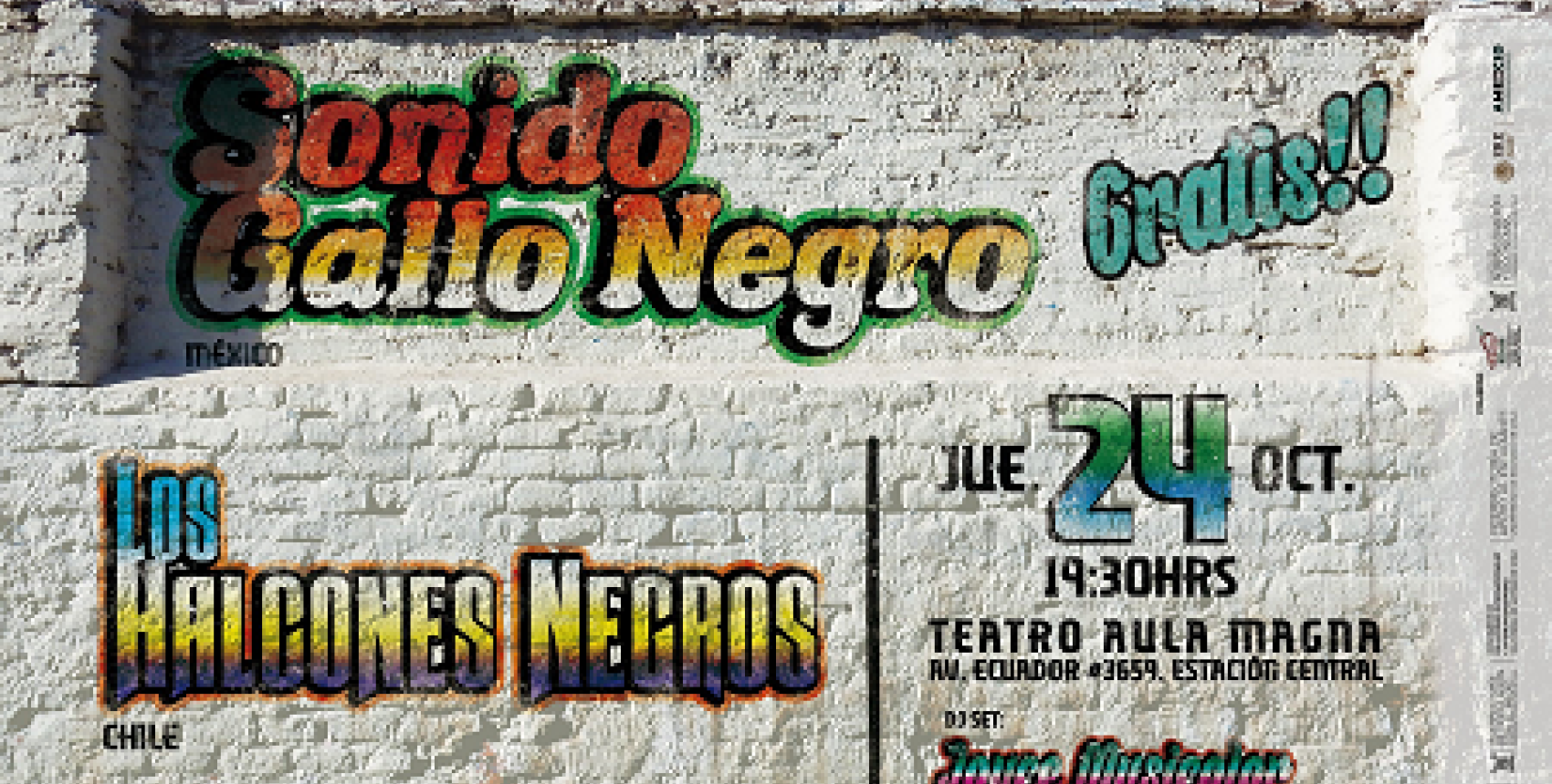 Sonido Gallo Negro + Halcones Negros en Festival Cultura Migrante