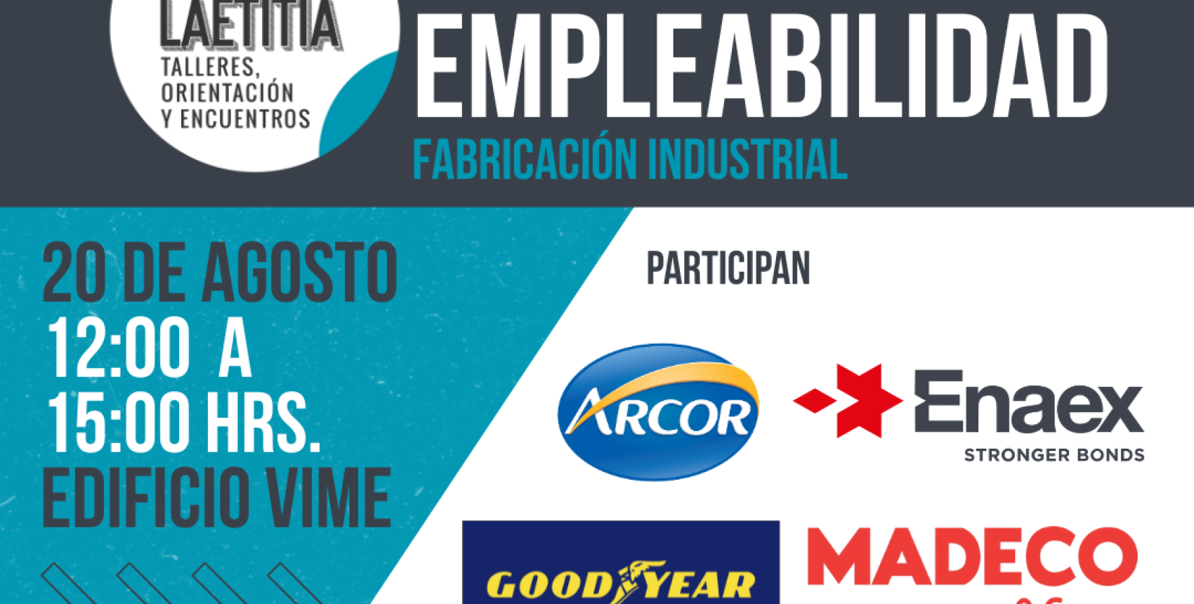 Encuentro con Empleadores: Expo Empleabilidad de Fabricación Industrial