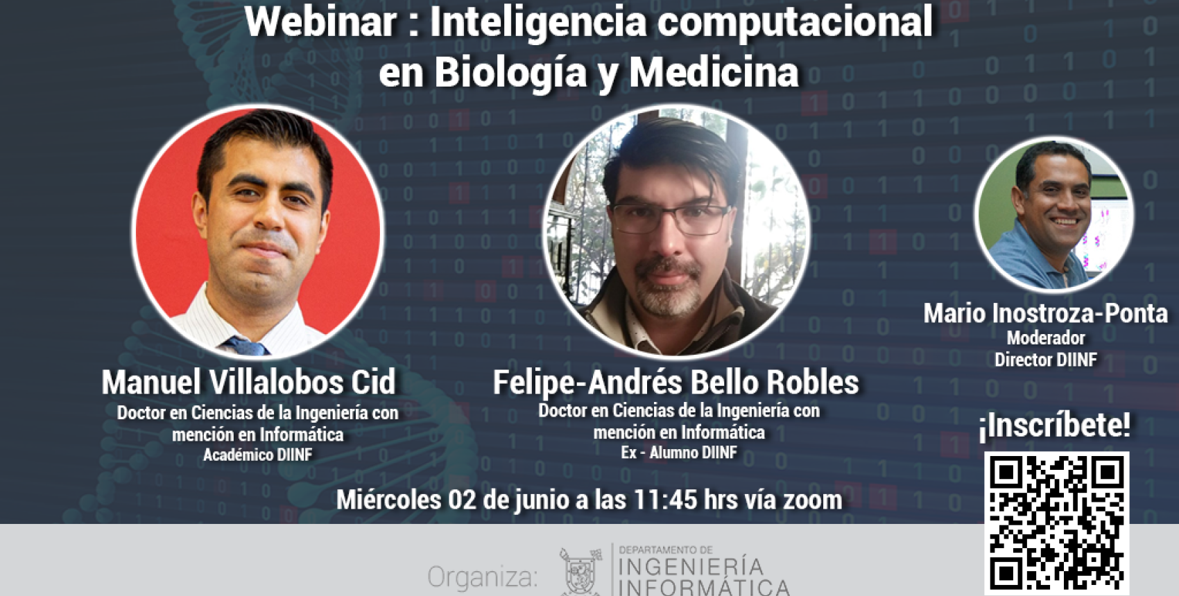 Charla: Inteligencia computacional en Biología y Medicina