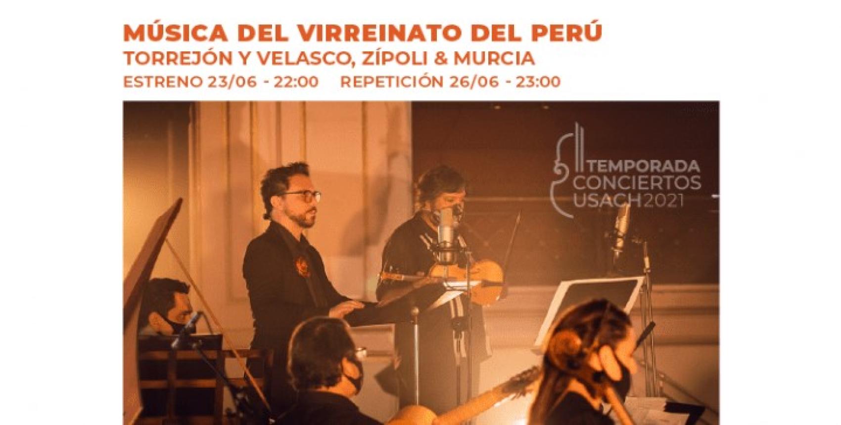  Conciertos Usach: Música del Virreinato del Perú