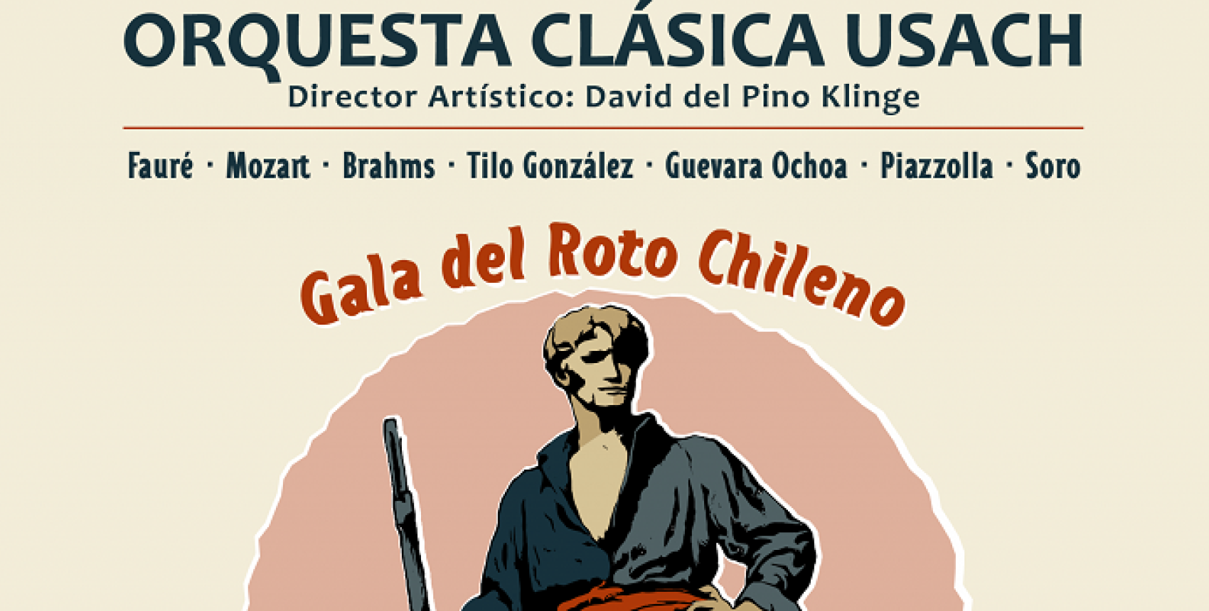Orquesta Clásica Usach en la Gala del Roto Chileno