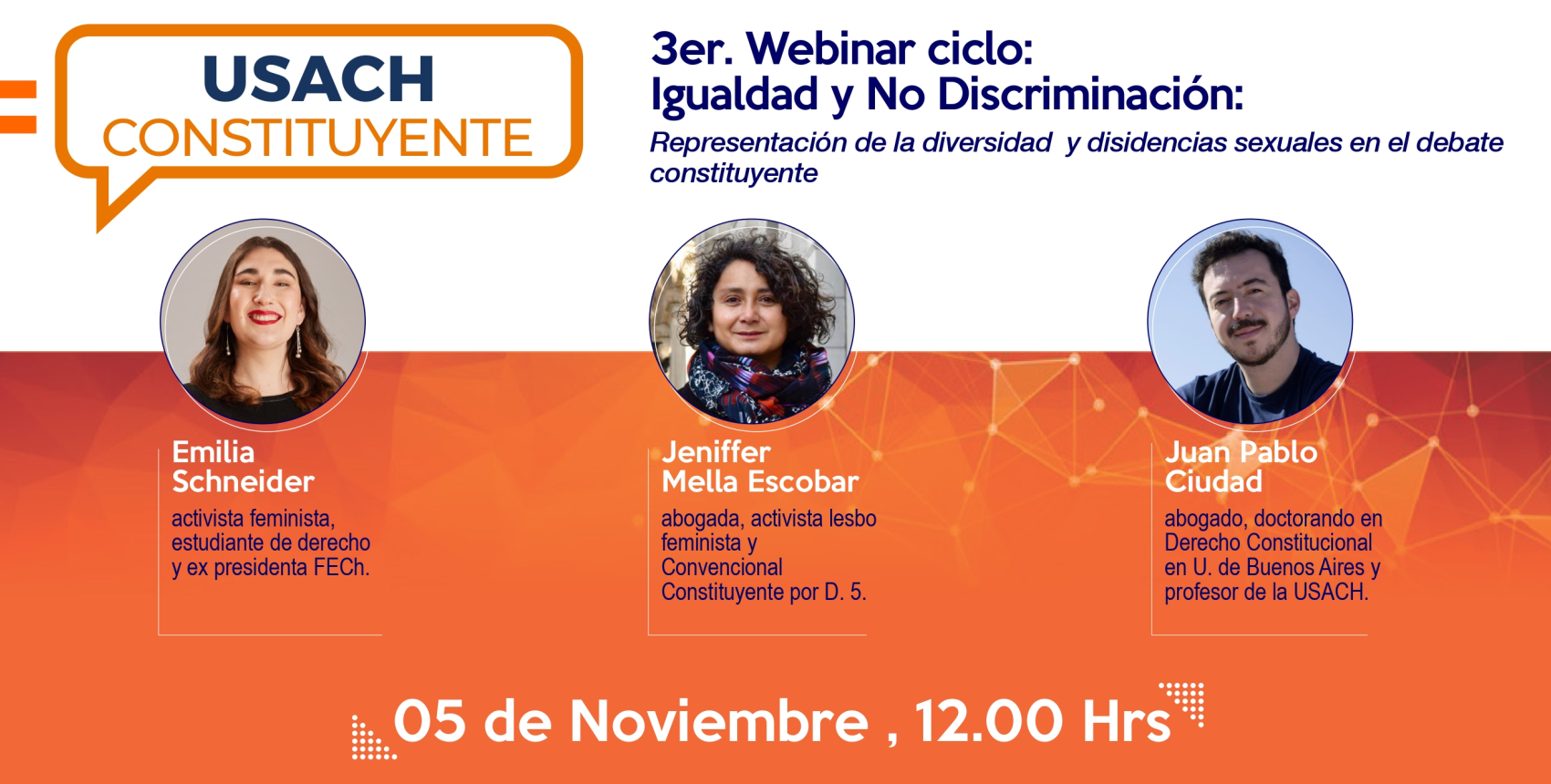 Usach Constituyente: “Representación de la diversidad y disidencias sexuales en el debate constituyente”