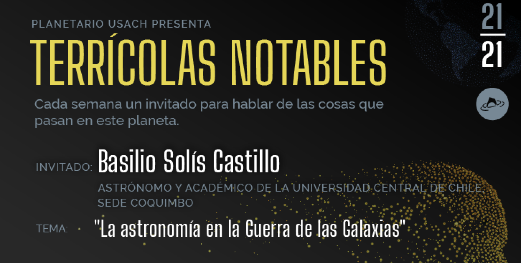 Planetario presenta: La astronomía en la Guerra de las Galaxias