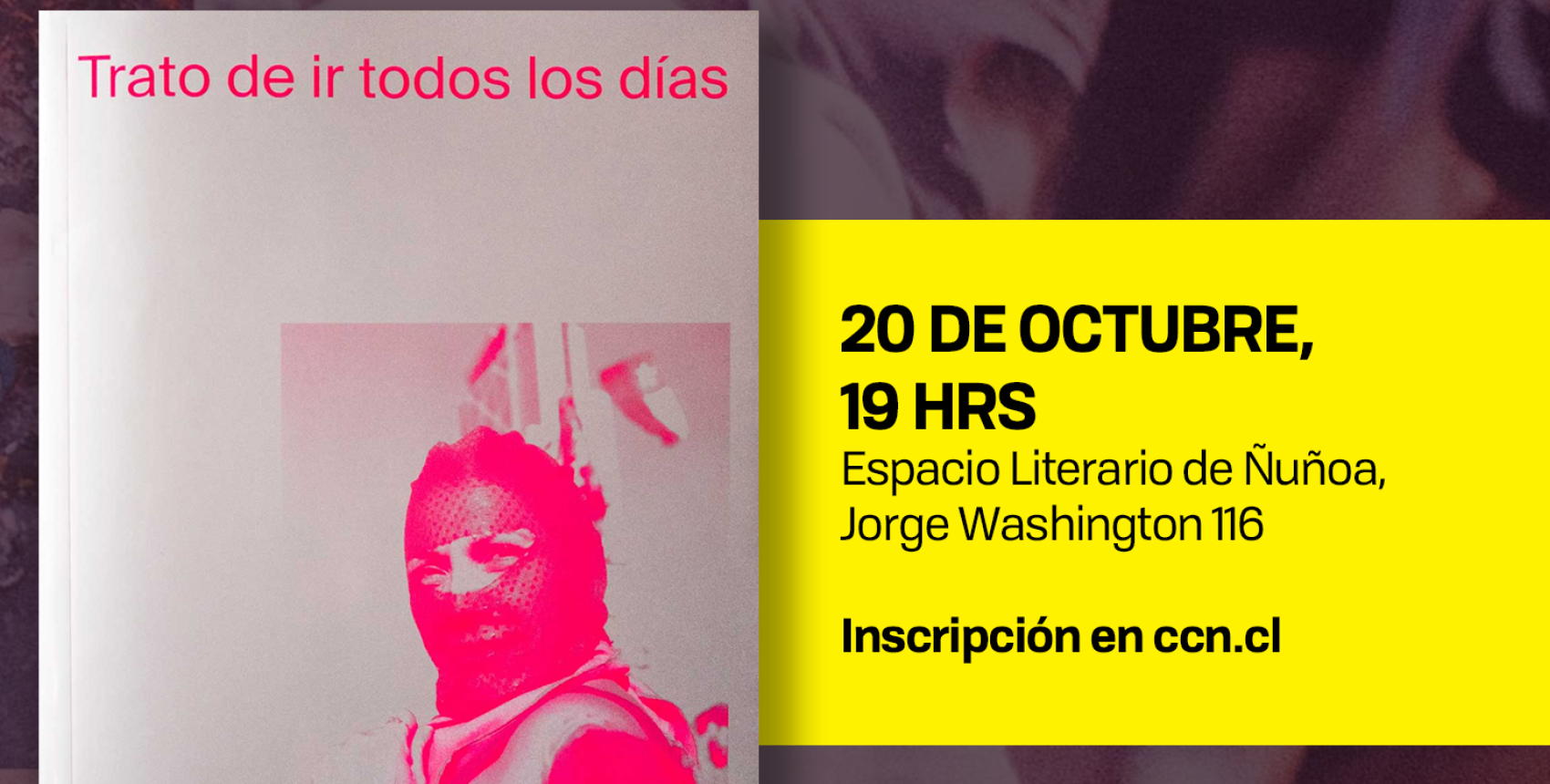 Relanzamiento del libro "Trato de ir todos los días" y "Plan Oasis"