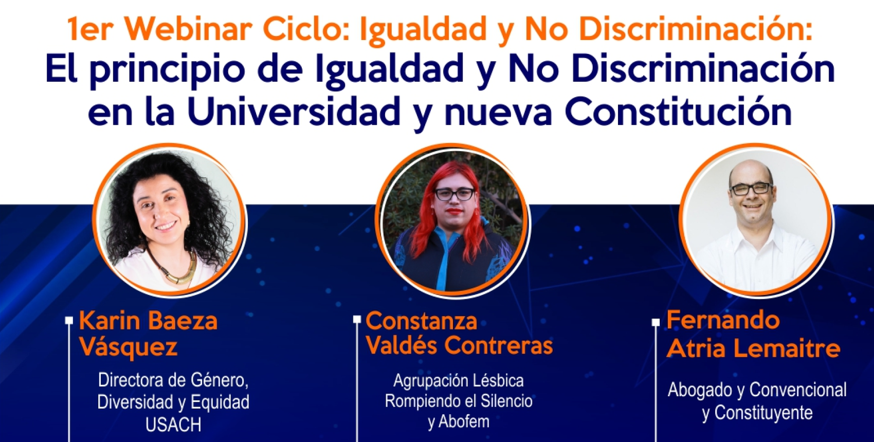 Usach Constituyente: El principio de Igualdad y No Discriminación en la Universidad y nueva Constitución