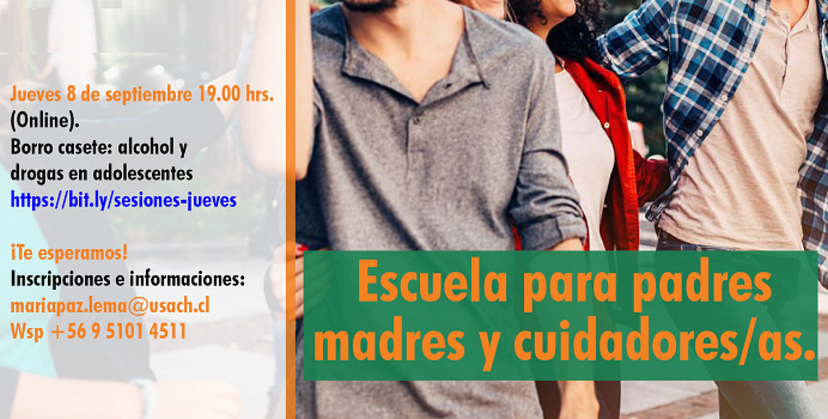 Escuela para padres, madres y cuidadores/as