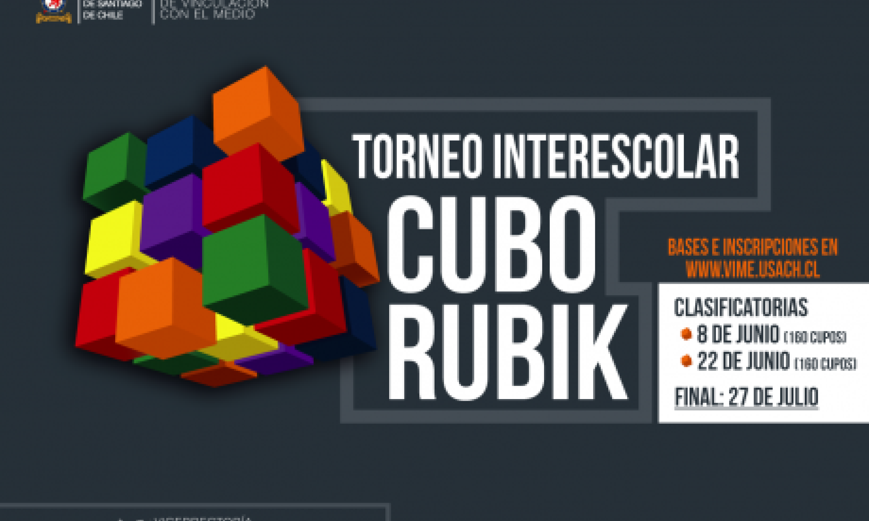 Torneo Interescolar de Cubo Rubik en la Usach