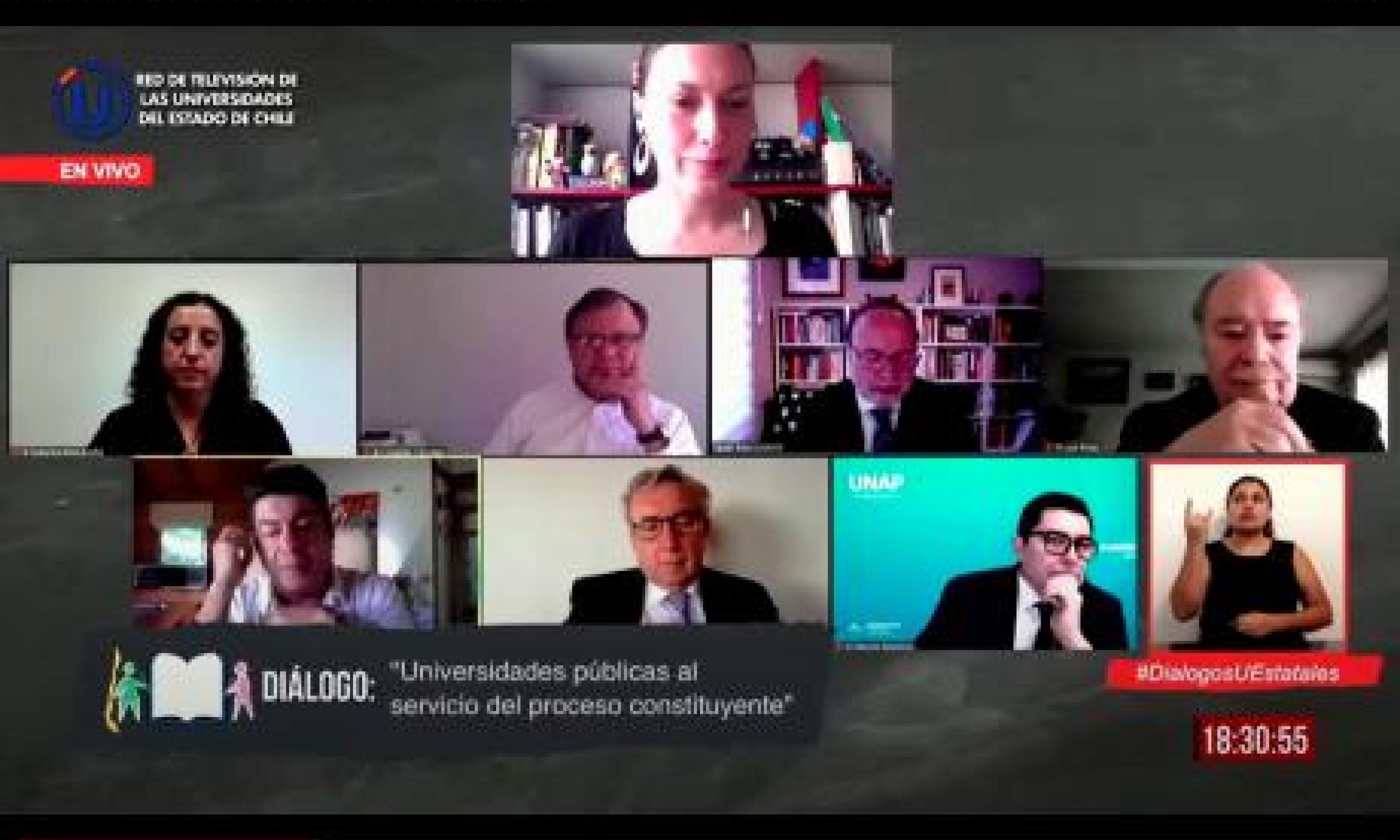 Autoridades de universidades públicas se comprometen a abrir más espacios para el debate ciudadano y a interpelar a la élite en el proceso constituyente