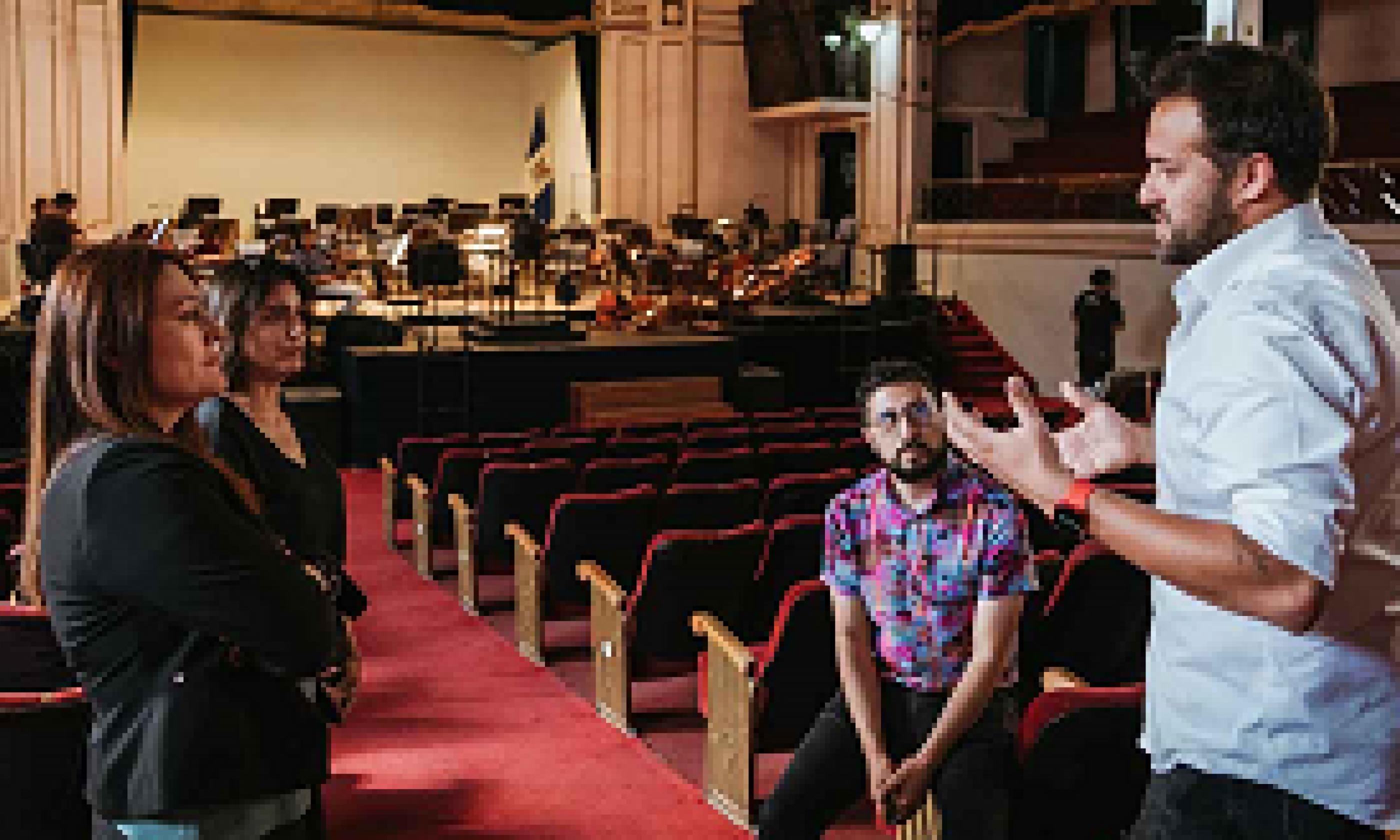 Usach inicia primera etapa de intervención para actualizar y mejorar las instalaciones de nuestra Aula Magna