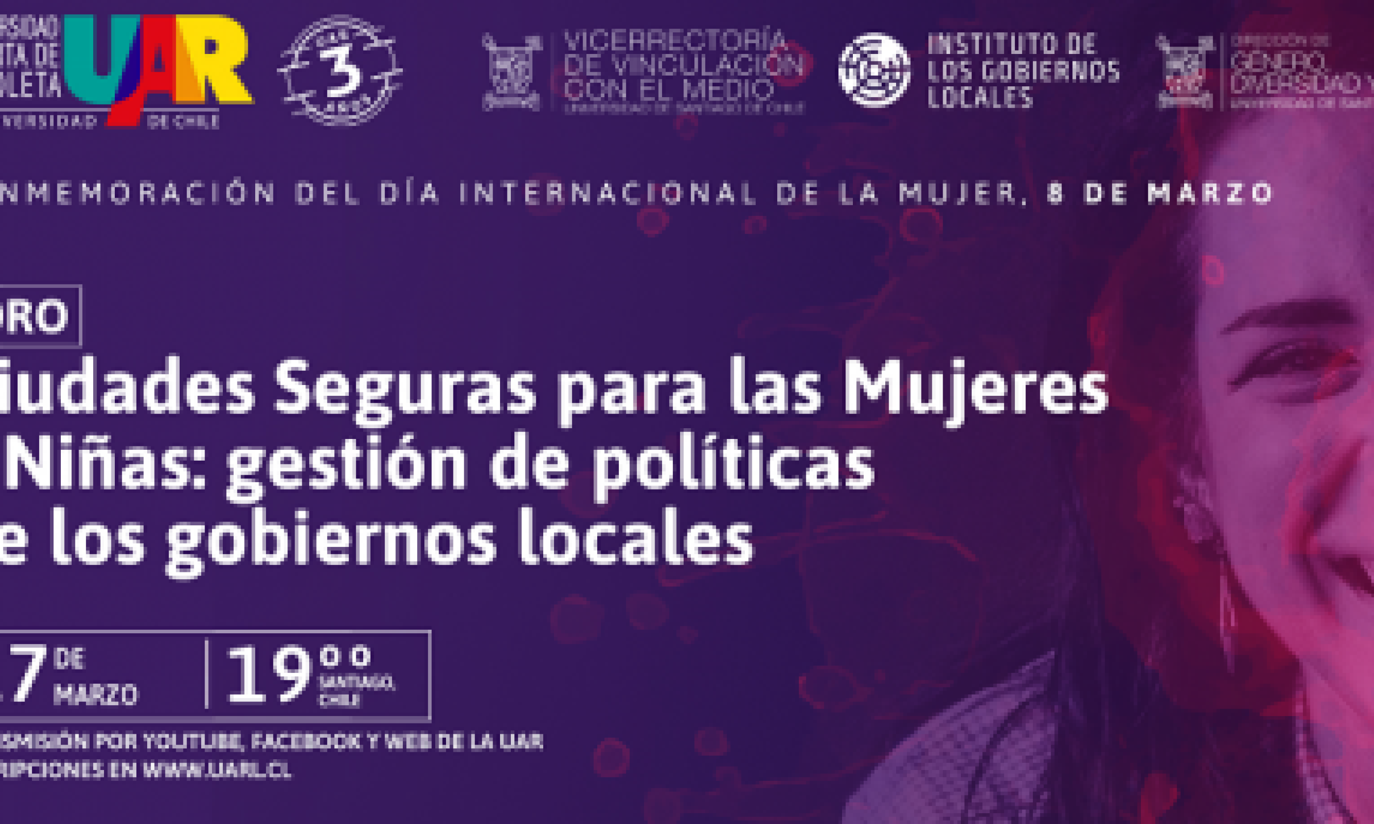 UAR y USACH realizaron foro sobre seguridad de las mujeres en espacios públicos