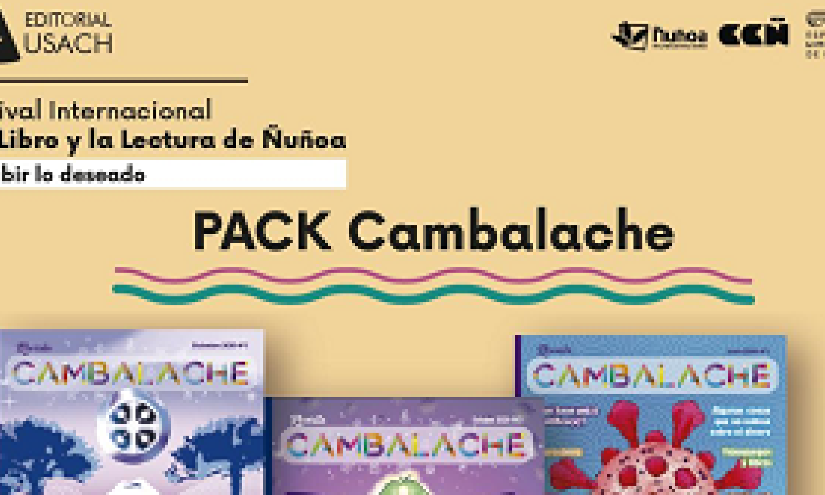 Pack Revista Cambalache en Festival Internacional del Libro y la Lectura de Ñuñoa
