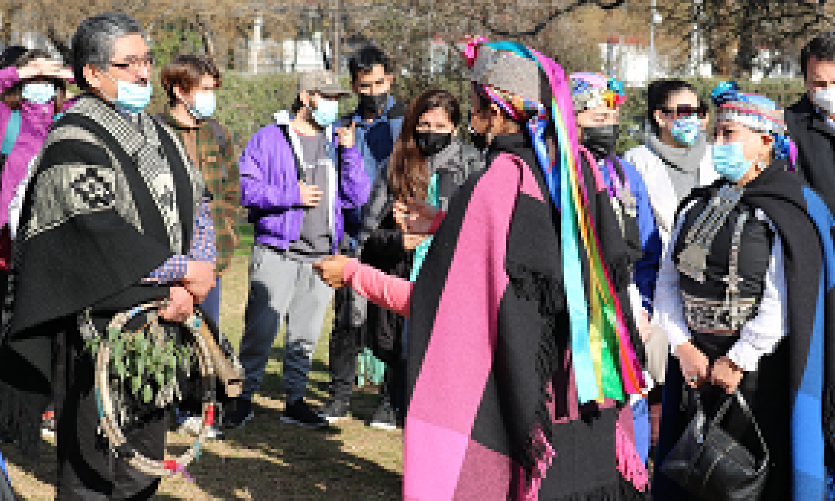 USACH conmemoró el Wiñoy Tripan Antu junto a Elisa Loncón y Juan Ñanculef