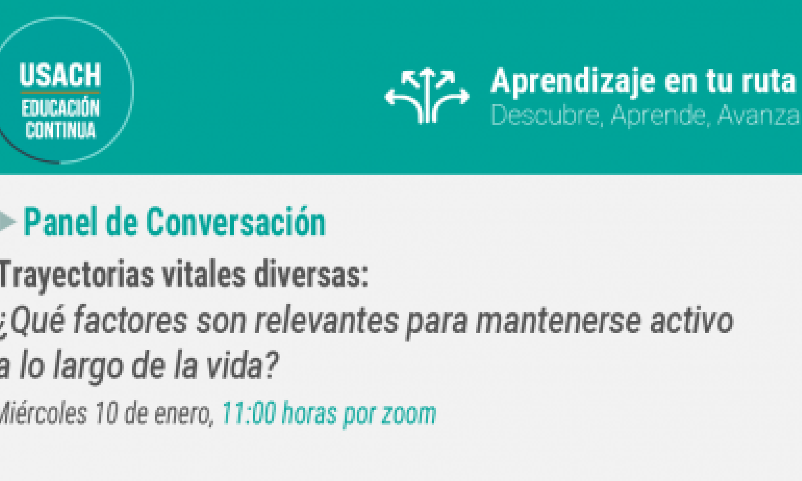 Educación Continua lanza programa para promover la vinculación con el medio y la formación integral a lo largo de la vida