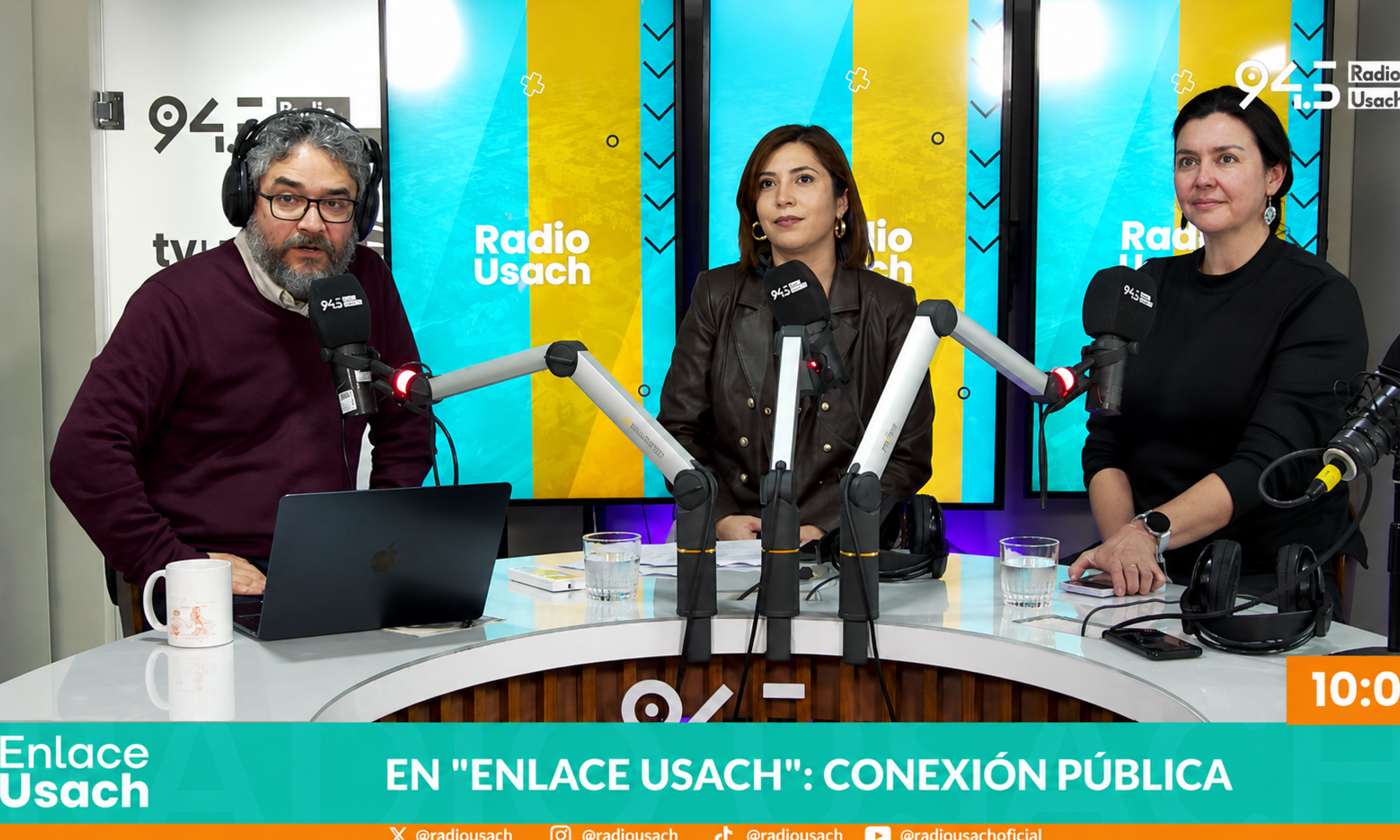 imagen entrevista en estudio
