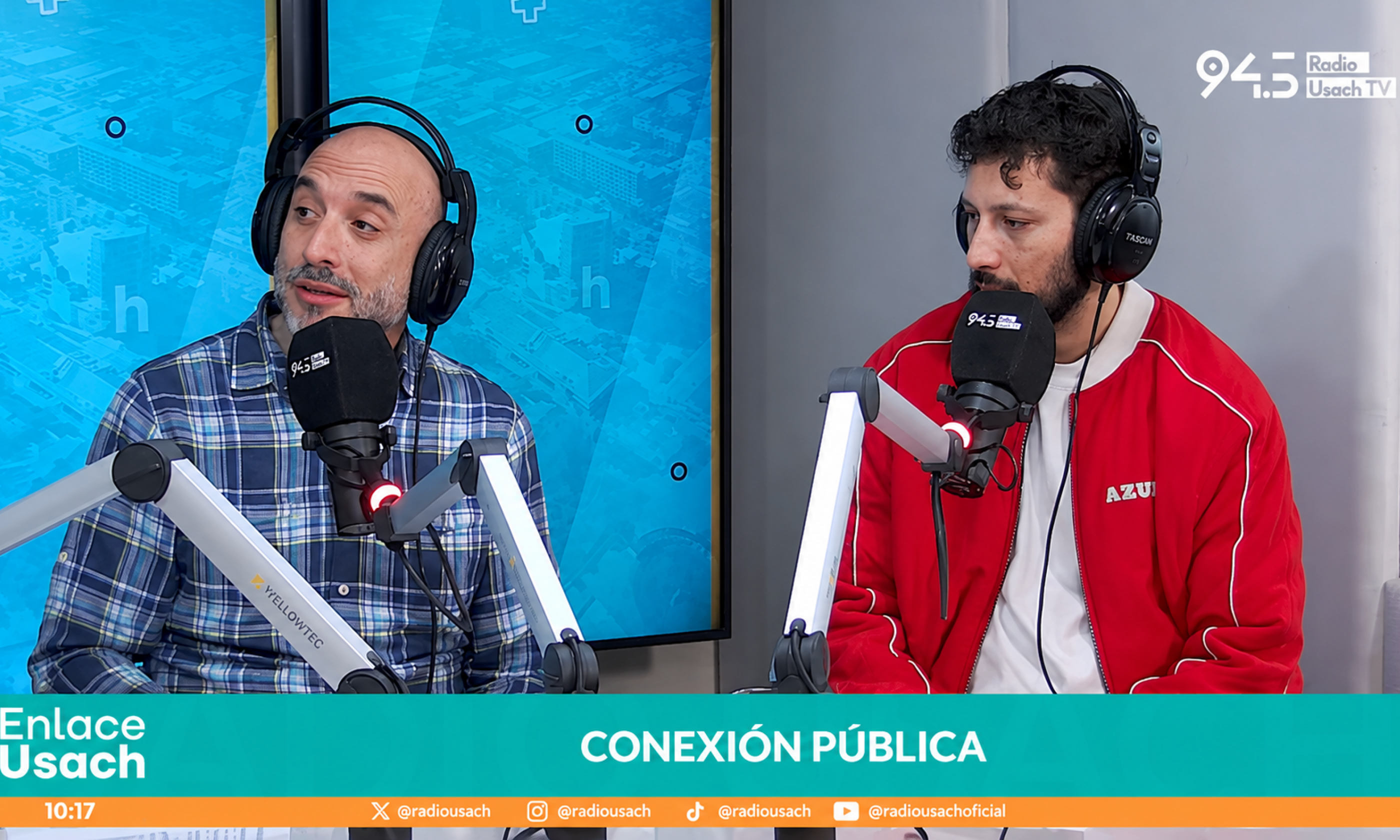 estudio de radio