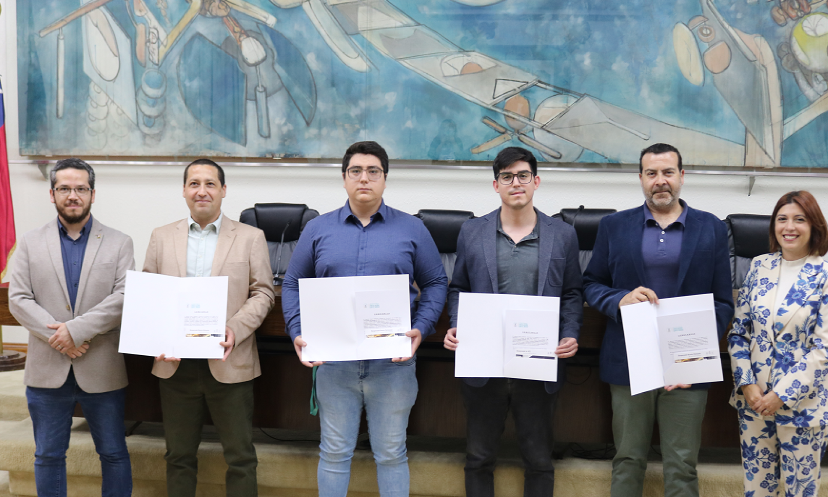 personas en ceremonia