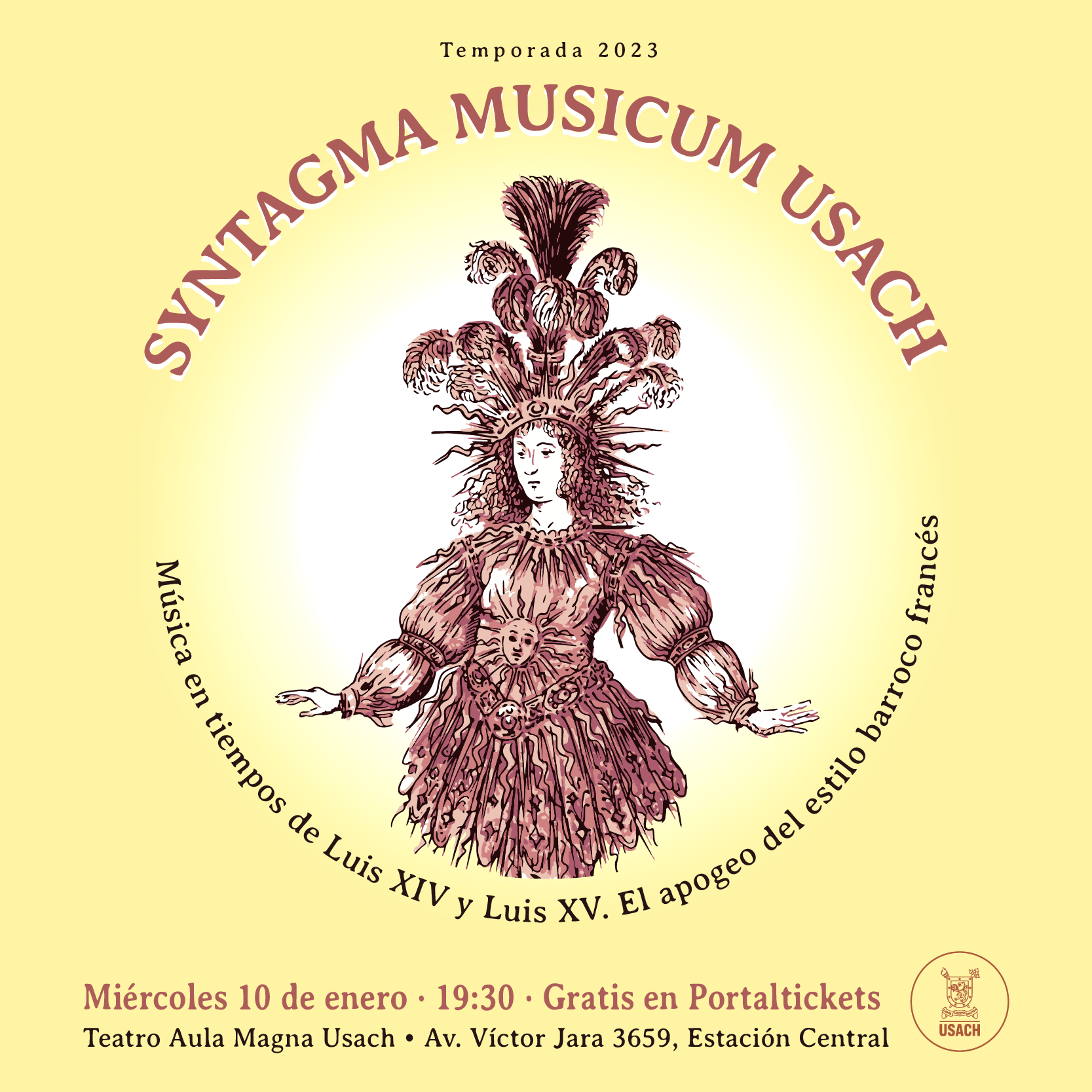 Syntagma Musicum Usach – Música en tiempos de Luis XIV y Luis XV