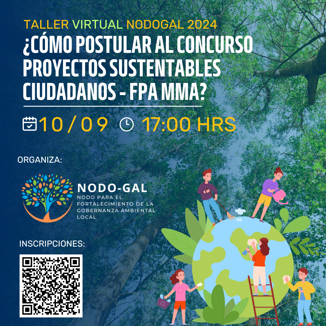Taller virtual: ¿Cómo postular al Concurso Proyectos Sustentables Ciudadanos - FPA 2025?