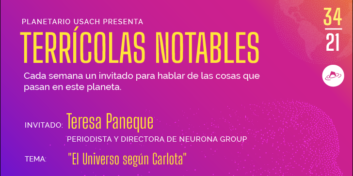 Terrícolas Notables: Tere Paneque, autora de 'El universo según Carlota'