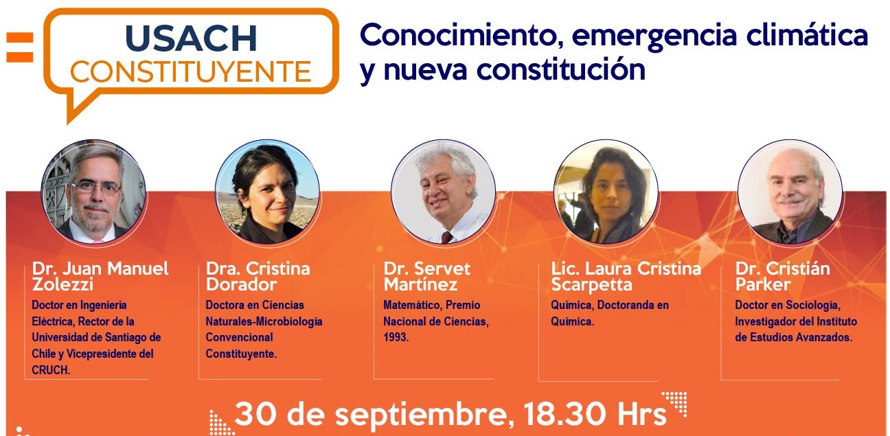 Usach Constituyente - Conocimiento, emergencia climática y nueva constitución